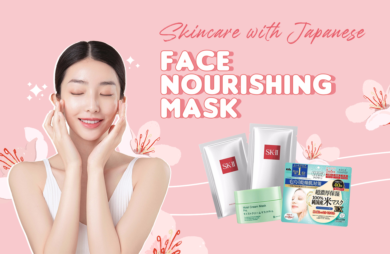 face mask nourishing Japan With Love Jpanese Online Store