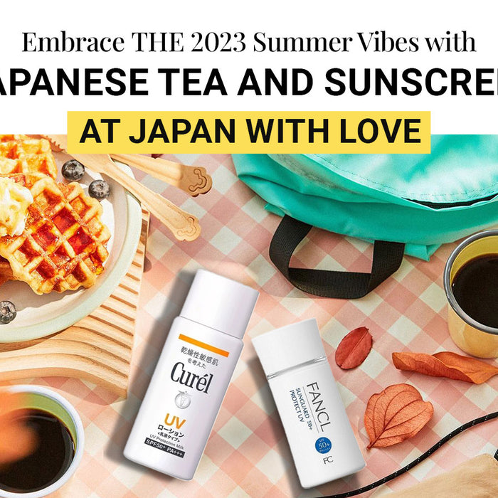 2023 Beach Vacation Packing list: Japanese Tea and Sunscreen