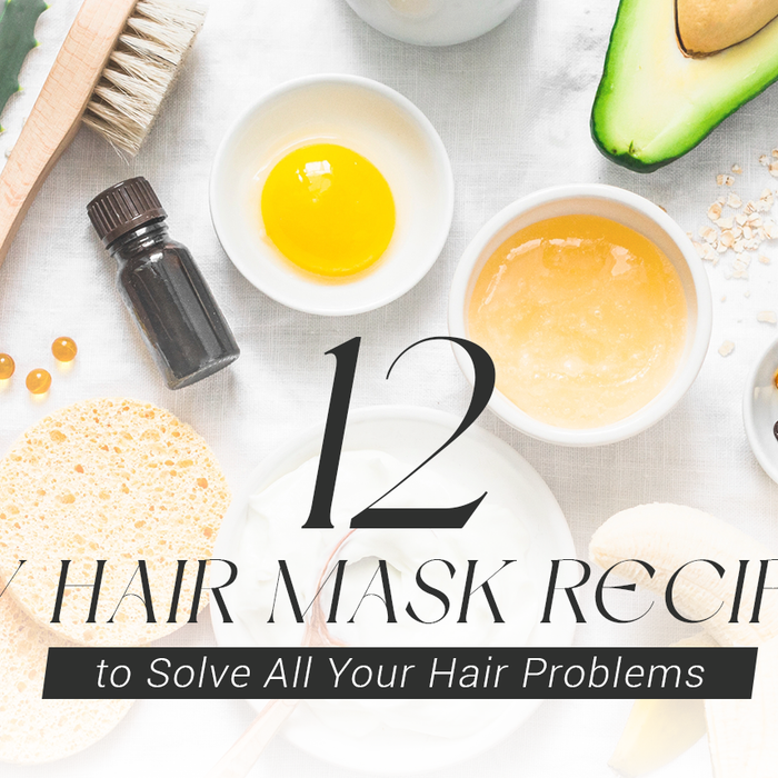 12 Best DIY Hair Mask Recipes to Solve All Your Hair Problems