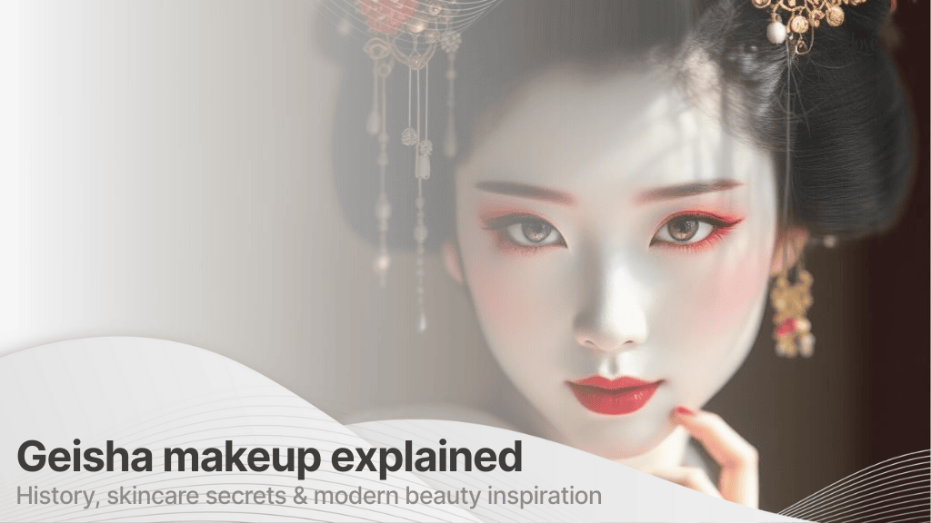 geisha makeup
