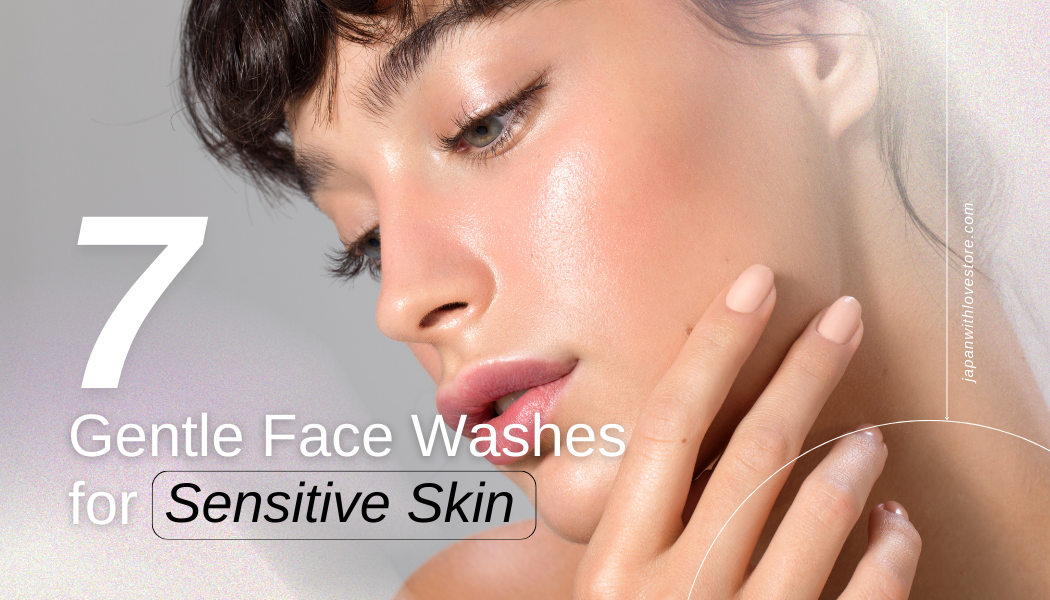best japanese face wash for sensitive skin
