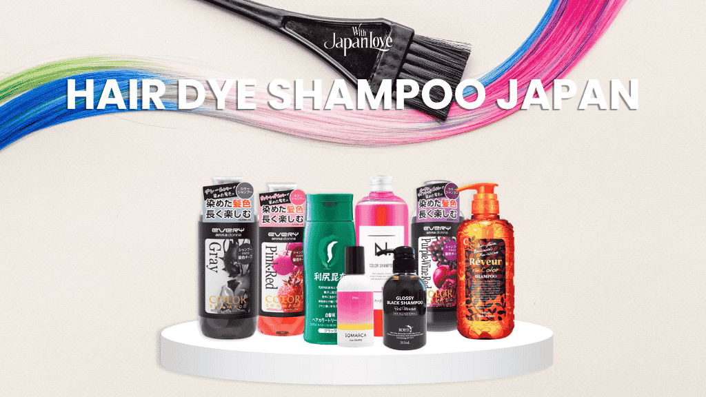 hair dye shampoo japan