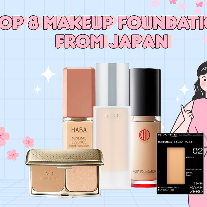 Top 8 Makeup Foundations from Japan
