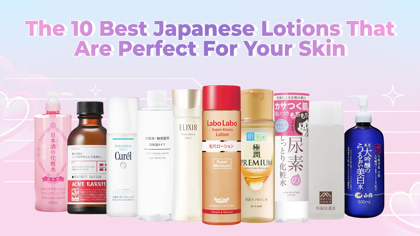 The 10 Best Japanese Lotions That Are Perfect For Your Skin