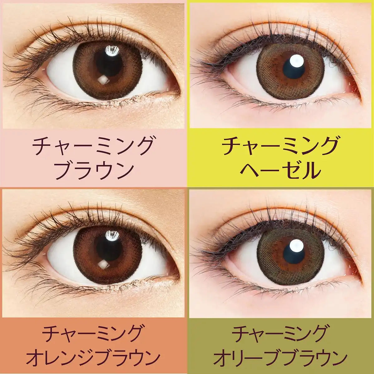 Naturali Color Contacts Japan Sweet Chocolate 1 Day 10 Pcs Dia 14.2 Pwr 1.00