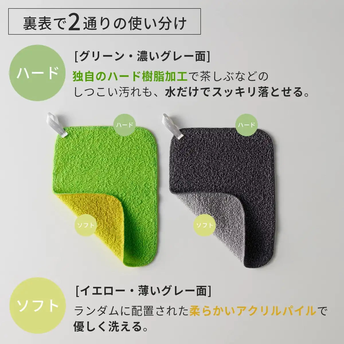 Never Marna Stain Scrub Cloth W193 - Thumbnail 5