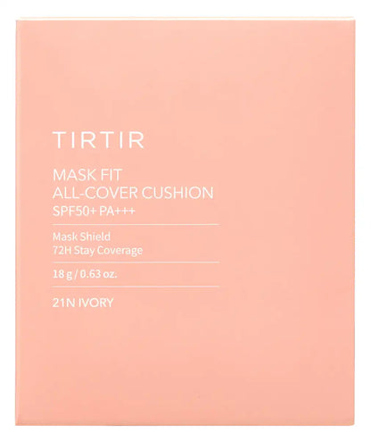 Tirtir Mask Fit All Cover Cushion All Cover 21N 18g - Cushion From Japan - Makeup Products