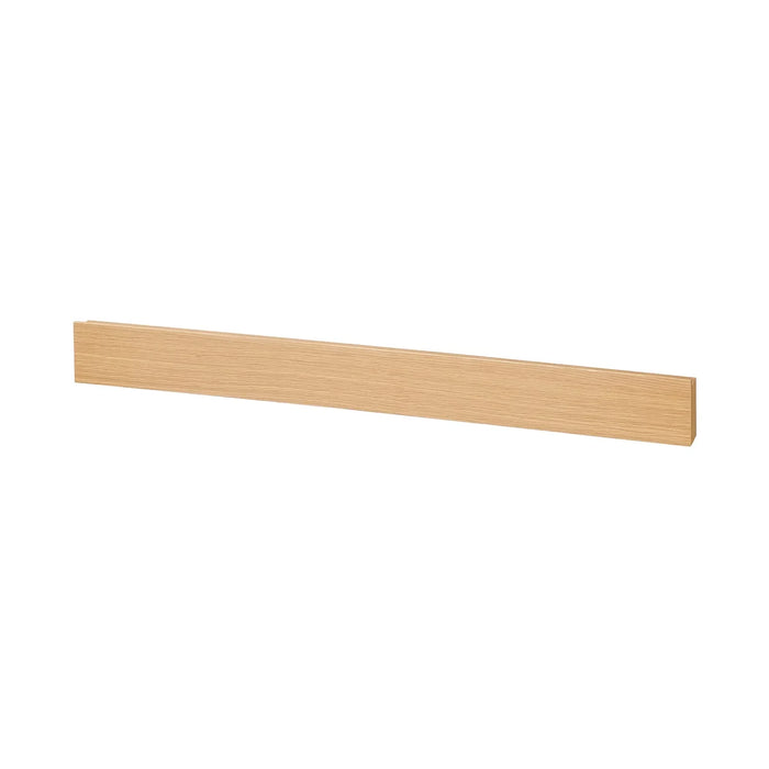 Mujirushi Ryohin Wall-Mountable Furniture Oak Wood 88Cm X 4Cm X 9Cm | Made In Japan
