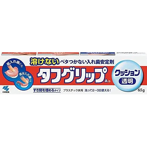 Tough Grip Japan 65G Cushion Denture Stabilizer For Full & Partial Dentures