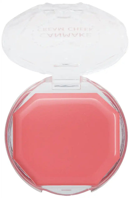 Canmake Clear Peach Sugar Cream Cheek Lightweight Makeup Blush 2.3G