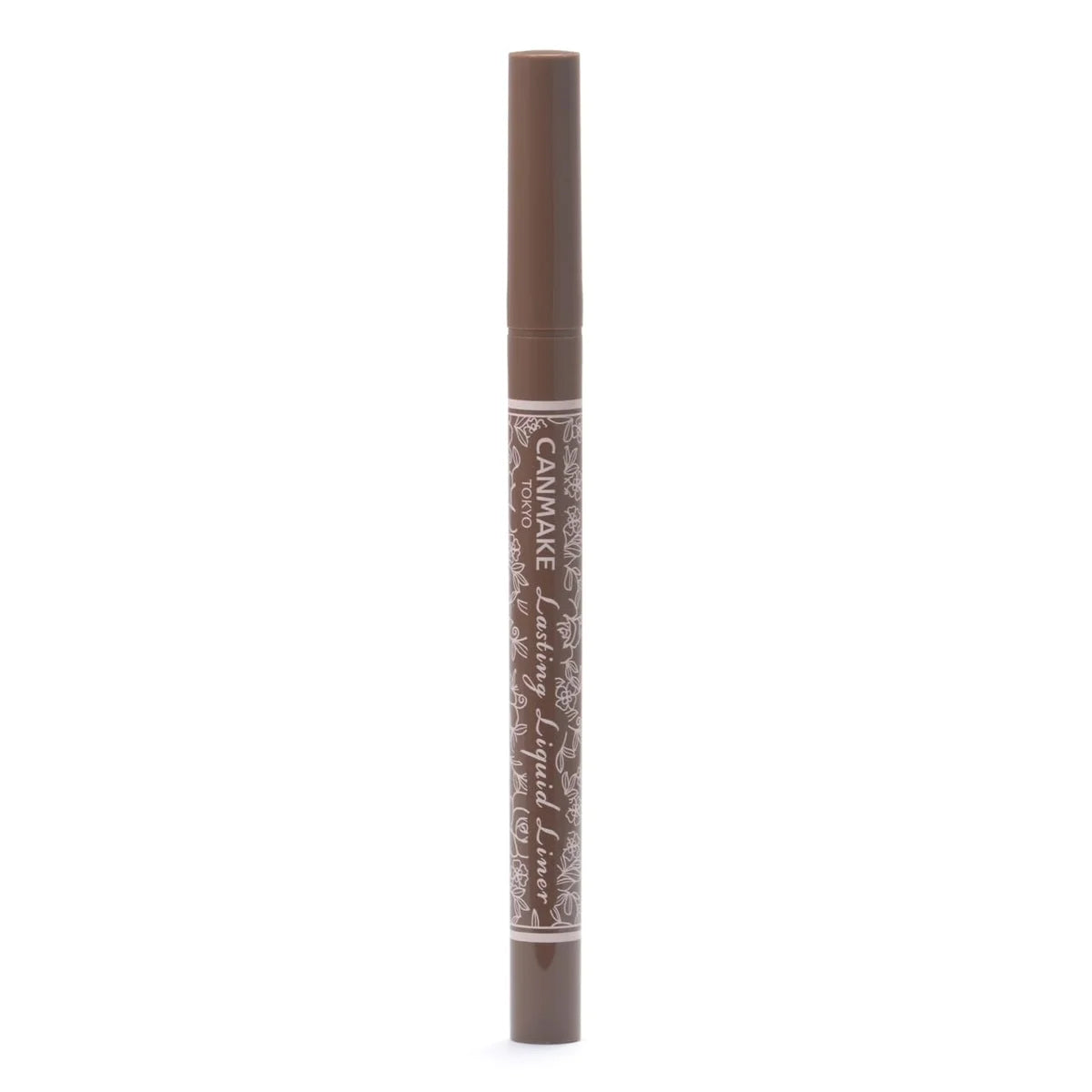 Canmake Lasting Liquid Liner Sepia Greige - 0.5ml Ultra-Fine Quick-Dry Eyeliner
