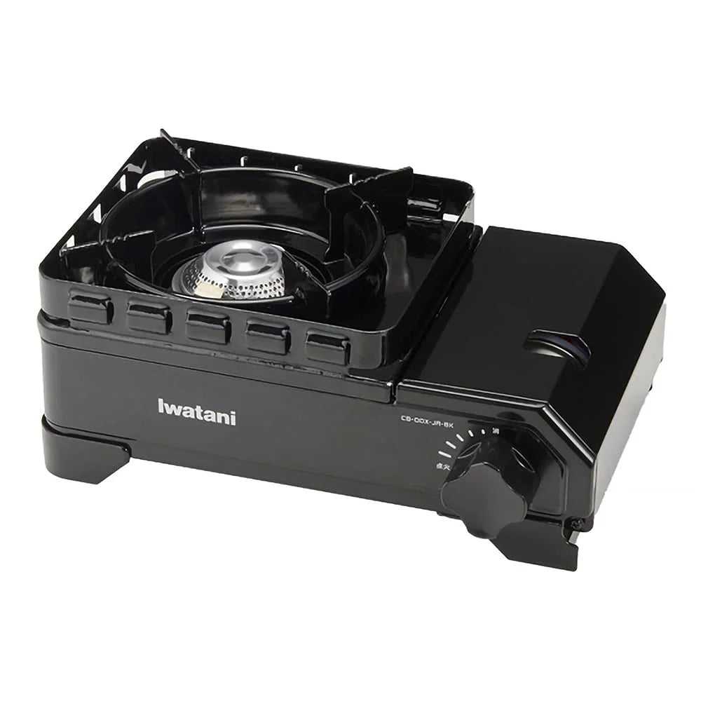 Iwatani Cassette Stove Gas Maru Jr. Dutch Oven Black
