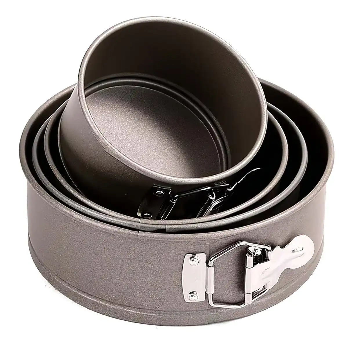 Tigercrown Steel Innerspring Round Cake Pan With Removable Bottom 12cm