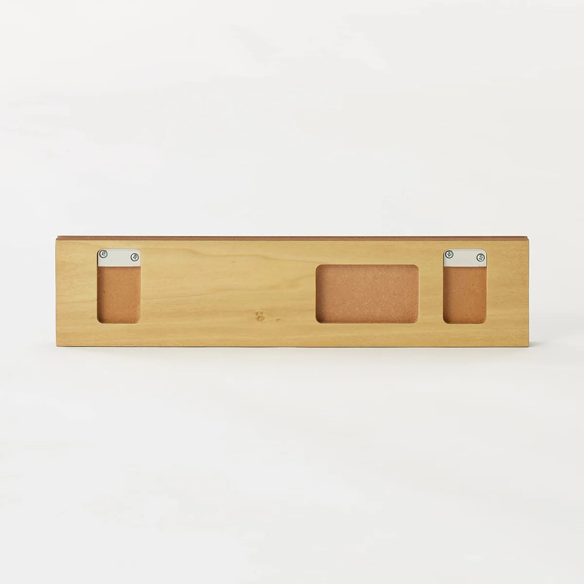 Mujirushi Ryohin 44505199 Wall-Attached Furniture 3 Hangers Walnut 44X2.5X10Cm - Japan