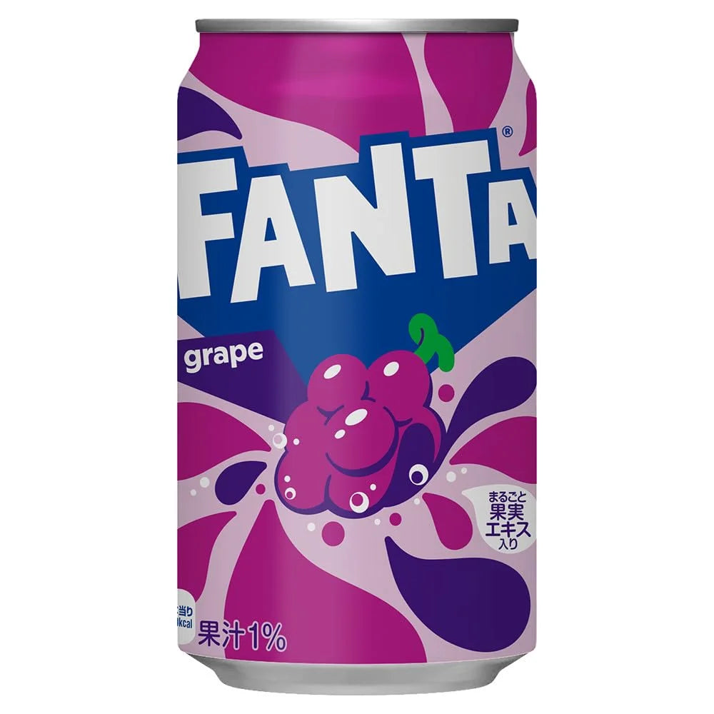 コカ・コーラ社 ファンタ グレープソーダ 350ml 3缶パック