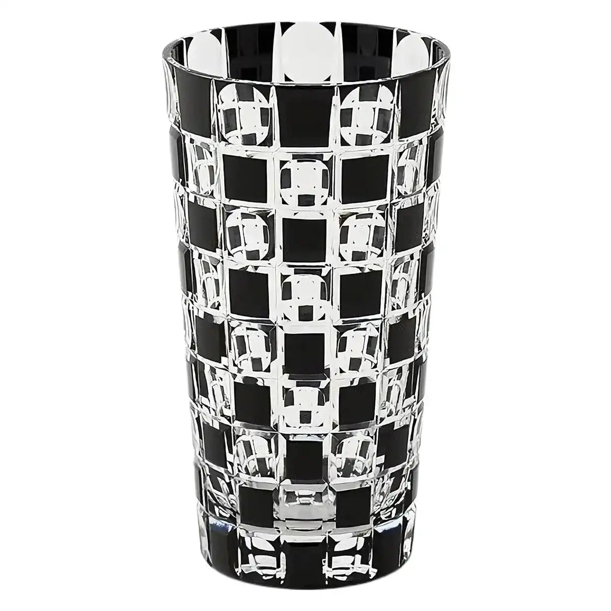 Kimoto Glass Tokyo Kuroco Edo Kiriko Tumbler Japan Ichimatsu