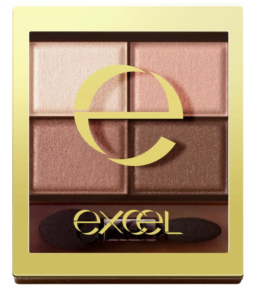 【G.W.特別価格最終日】EXCEL SKINNYRICH SHADOW&RIP Excel Japan Skinny Rich Shadow Sr06 Sensual Brown Palette Eye Shadow
