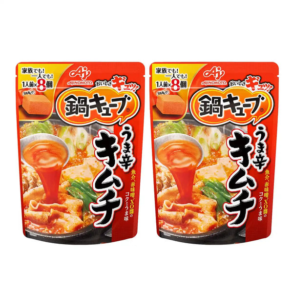 Ajinomoto Nabe Cube Hot Pot Dashi Stock Spicy Kimchi Flavor