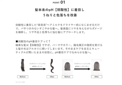 &be Protect Hair Milk for Smooth and Shiny Wavy Hair