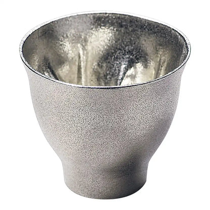 Hiracle Tinware Guinomi Sakura Sake Cup