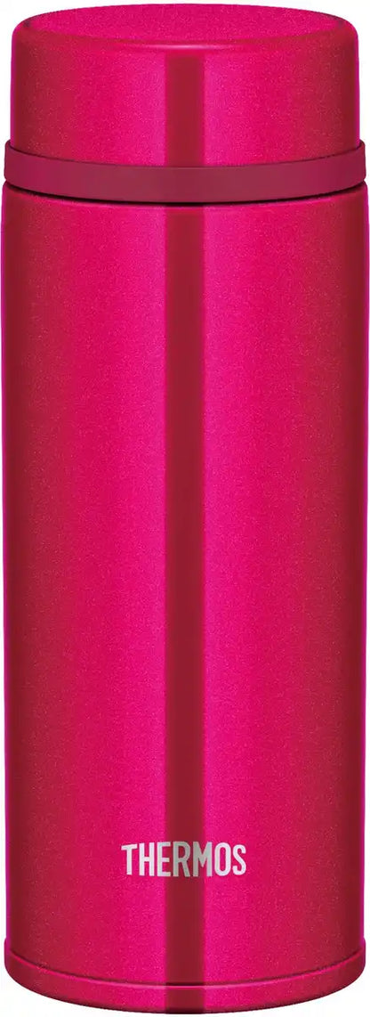 Thermos Vacuum Insulated Jnw-350 350ml Portable Mug in Strawberry Red