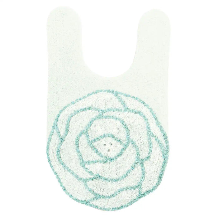 Senko Japan Sds Douce Rose Long Ear Toilet Mat Blue Approx. (115 Characters)