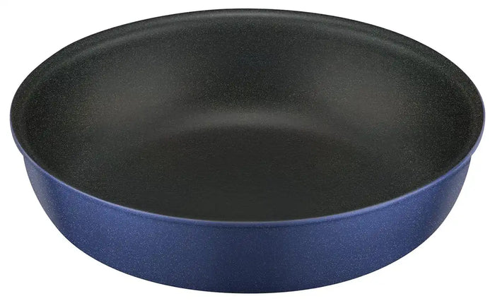 Thermos 20cm Indigo Blue Gas Stove-Only Frying Pan with Removable Handle