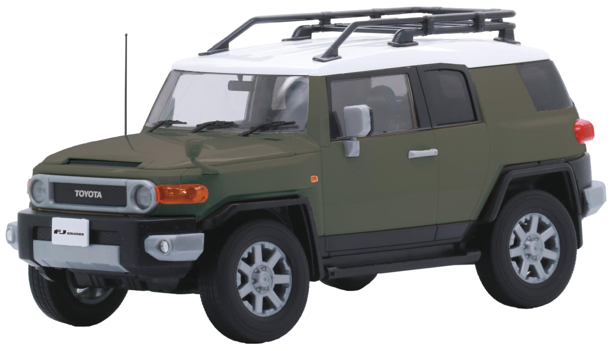 富士美 1/24 豐田 FJ Cruiser Ex-6 2 色深綠色