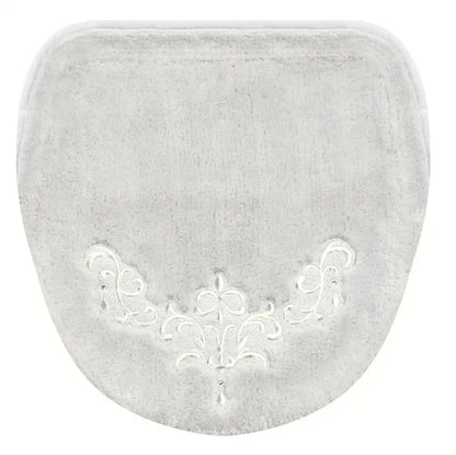 Senko Toilet Lid Cover Silver Gray Japan Rhinestones 17797 - Nynas Shanty Adsorption Sheet Multi-Type
