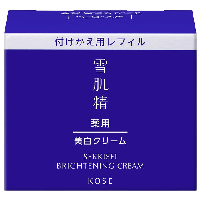 Sekkisei Medicated Brightening Cream Refill 40G for Whitening and Moisture