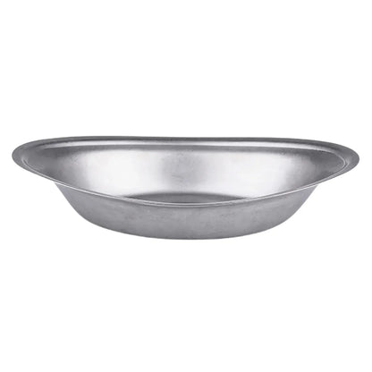 Aoyoshi Vintage Inox Stainless Steel Small Curry Plate Large - Made In Japan