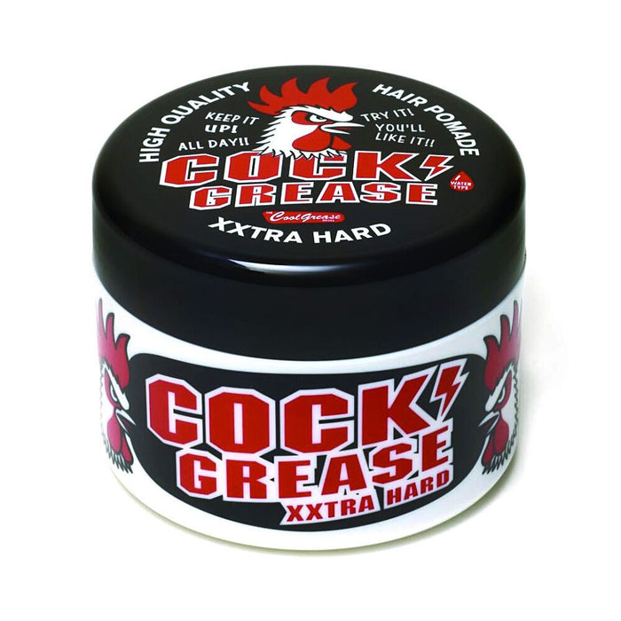 Extra Strong Hair Pomade by Cock Grease 87g for Firm Hold
