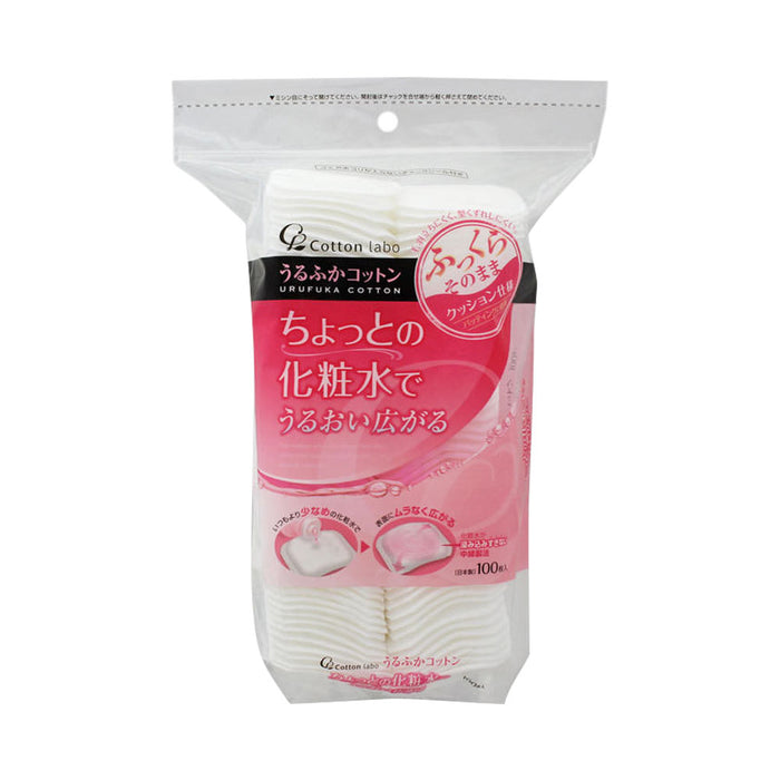 Cotton Labo Urufuka Cotton 100 垫 X 3 包