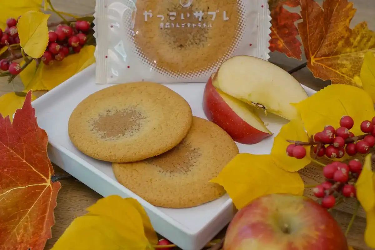 Ragueneau Yakkoi Aomori Apple Caramel Soft Cookies 10 Pack