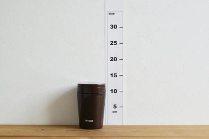 Tiger Thermos Soup Jar 380Ml Chocolate Brown Japan Mcl-A038-Tc