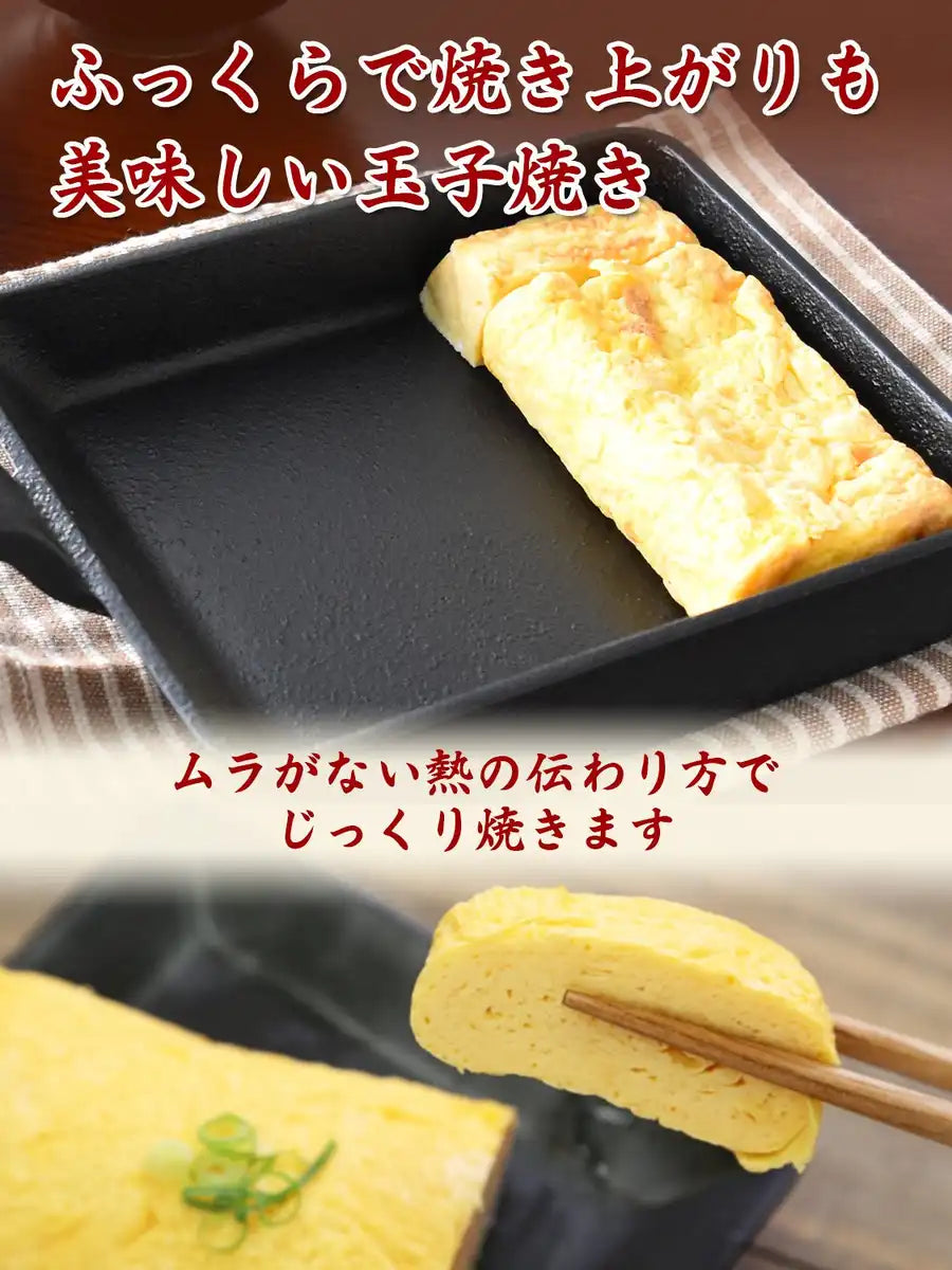 Nambu Ironware Tamagoyaki From And Seiyu Factory In Japan