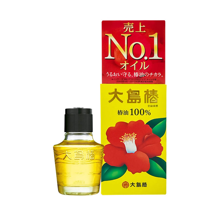 Pure Japanese Camellia Oil 40ml - Oshima Tsubaki Natural Beauty Care