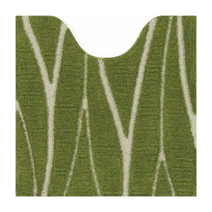 Senko Japan Harning Toilet Mat 60X60Cm Green Antibacterial Deodorant 26480