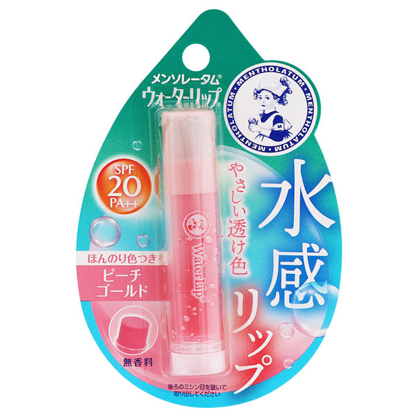 Mentholatum Water Lip Balm Peach Gold 4.5g
