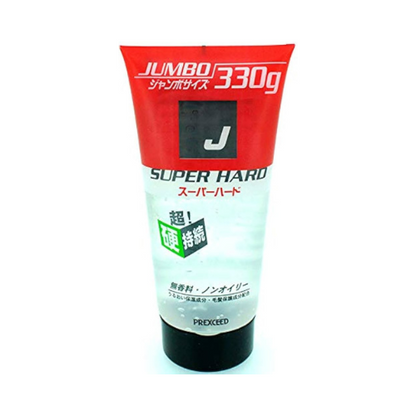 Yanagiya Main Store J Super Hard Gel 330G Long-lasting Hair Hold