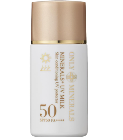 Only Minerals Mineral+ UV Milk SPF50+ PA++++ 28ml - 日本矿物防晒霜