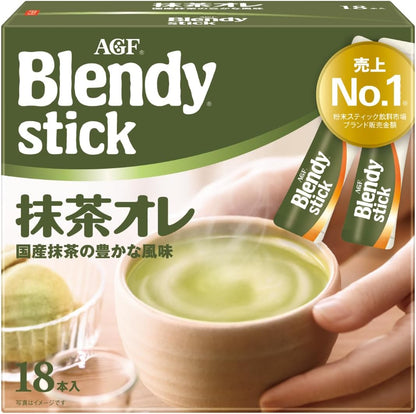 Agf Japan Blendy Stick Matcha Ole 18 Powder