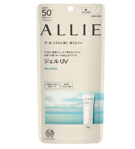 Kanebo Allie Gel Uv Ex SPF50+ 90g  - Japanese Sunscreen Products - Japanese Uv Gel