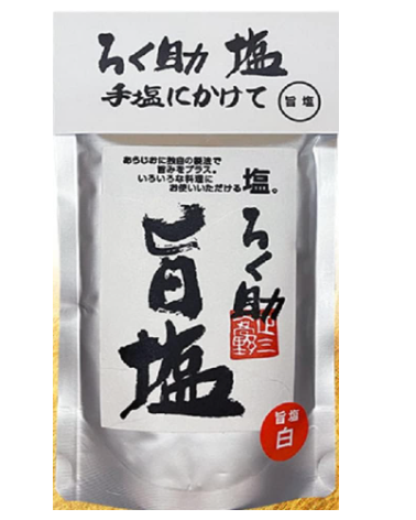 Rokusuke 白盐 150G - 日本盐调味料