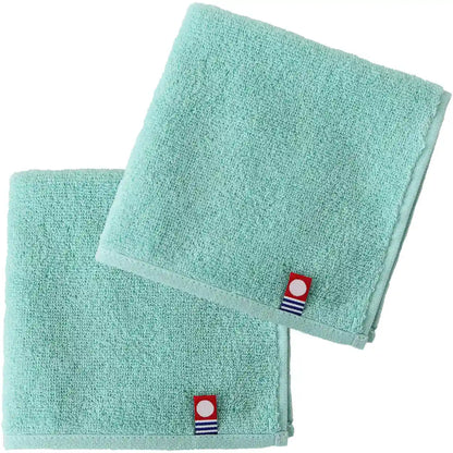 Imaa Imabari Towel Certified Handkerchief Hand Towel Made In Japan | 100% Cotton | 2 Mints