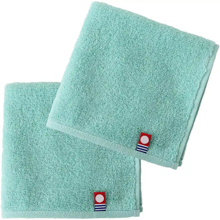 Imaa Imabari Towel Certified Handkerchief Hand Towel Made In Japan | 100% Cotton | 2 Mints