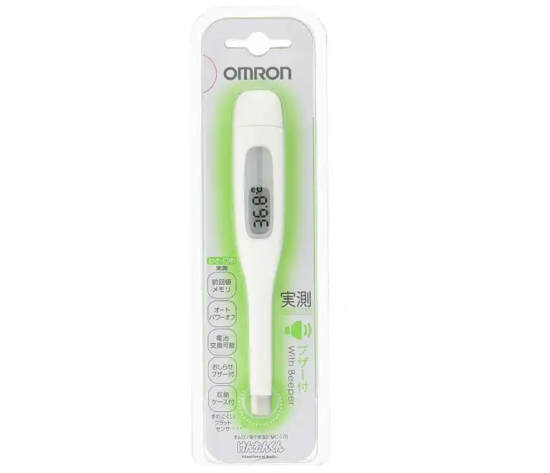 Omron Kenon-Kun Mc-170 Electronic Thermometer - Actual Measurement