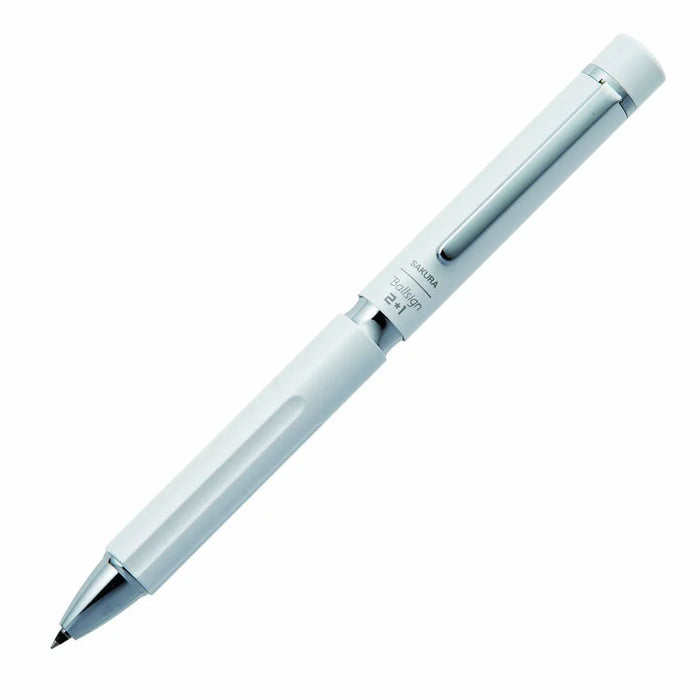 Sakura Crepas Japan Multifunctional Pen Ball Sign Premium 2+1 Dressy White Gb2M3004-P#50