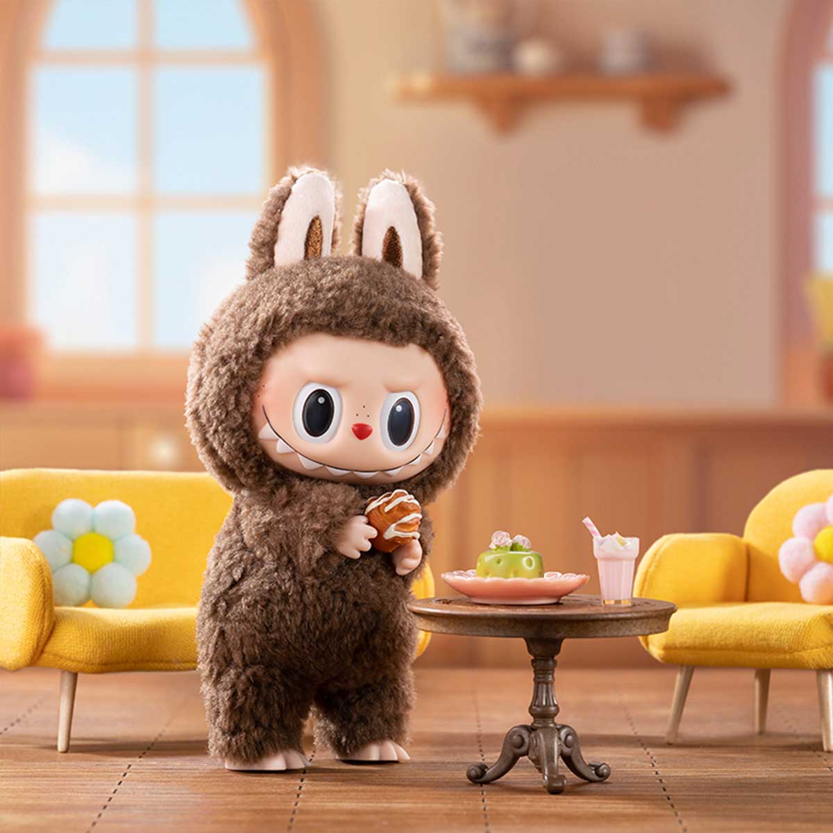 POP MART The monsters Labubu Exciting Macaron Plush Series [Assortment Box]