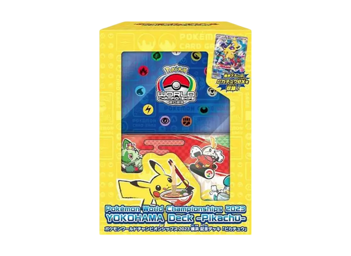 ポケモンワールドチャンピオンシップス2023 横浜 記念デッキ ピカチュウ ポケモンカードゲーム